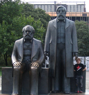 Marx, Engels & Ashley Phythian in 2006